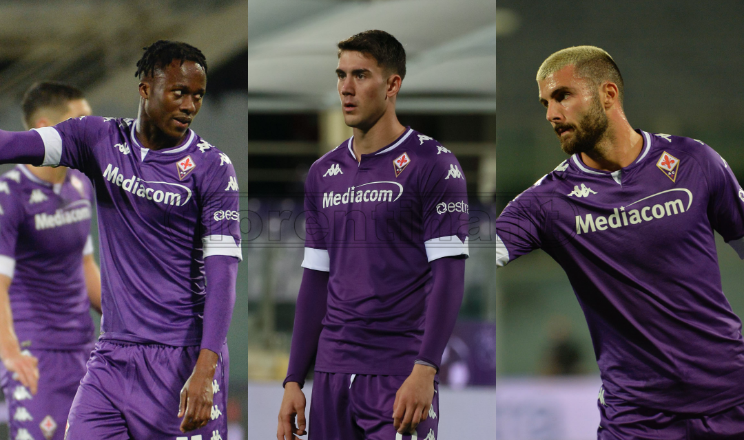 Kouame, Vlahovic e Cutrone