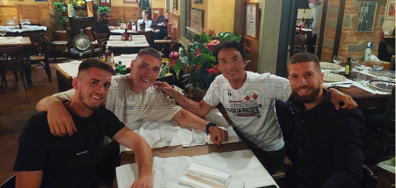 Nastasic, Terzic, Milenkovic e Kinoshi