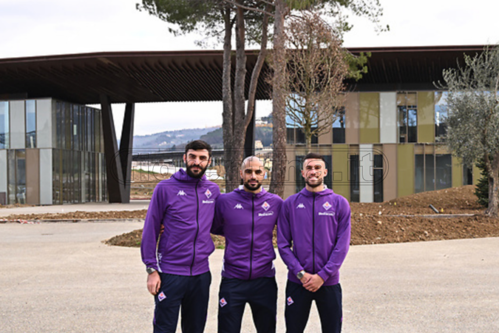 Biraghi, Terracciano e Amrabat al Viola Park