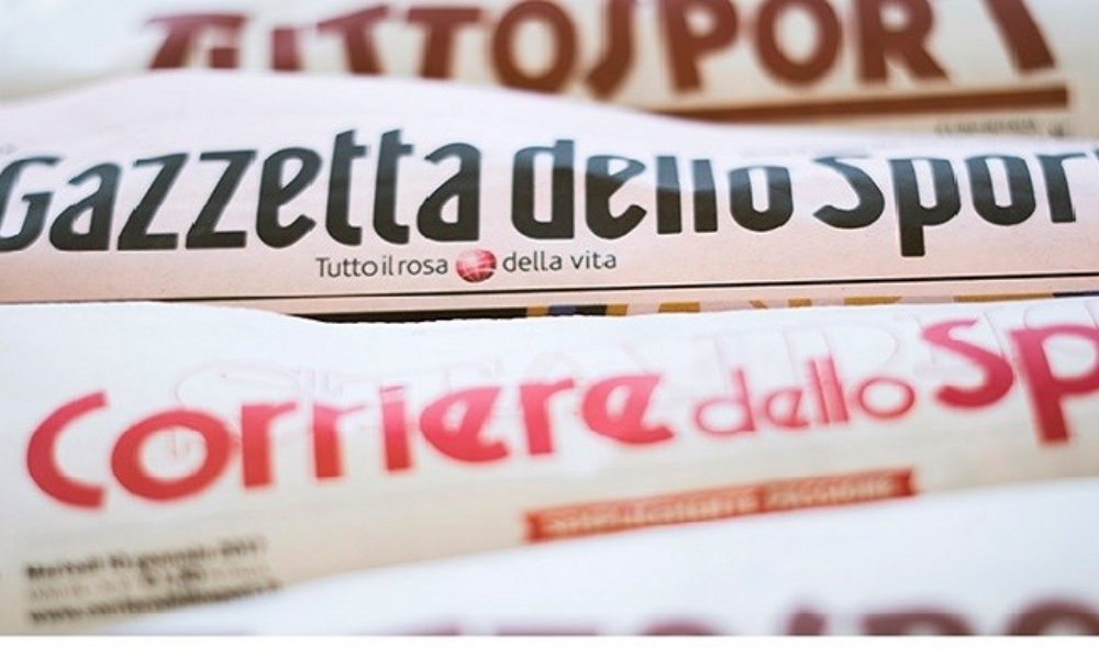 prime pagine quotidiani sportivi