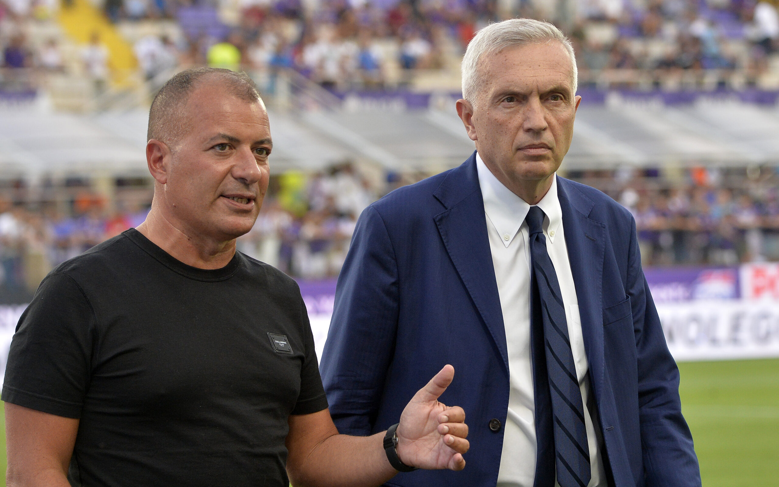 Sandro Mencucci e Sticchi Damiani