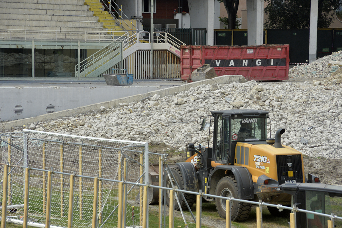 Lavori Curva Fiesole Franchi