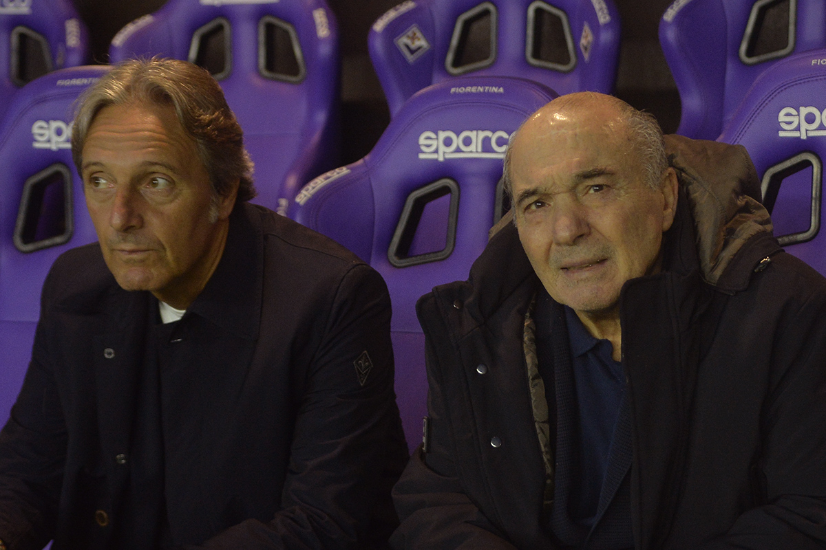 Alessandro Ferrari e Rocco Commisso - Fiorentina