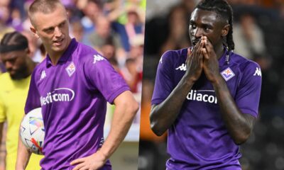 Gudmundsson e Kean - Fiorentina