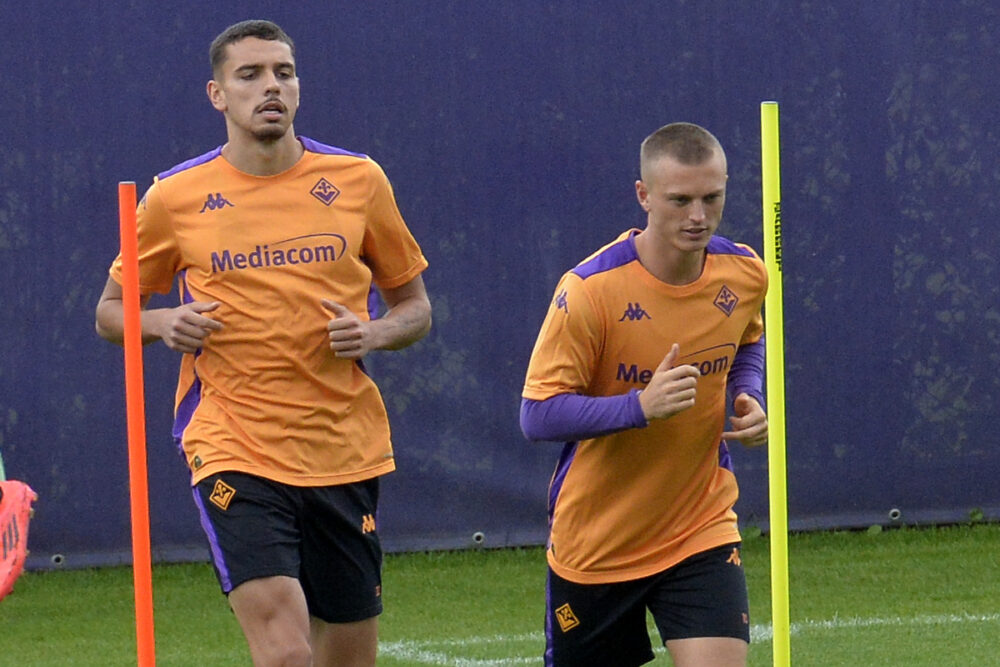 Gudmundsson e Moreno - Fiorentina