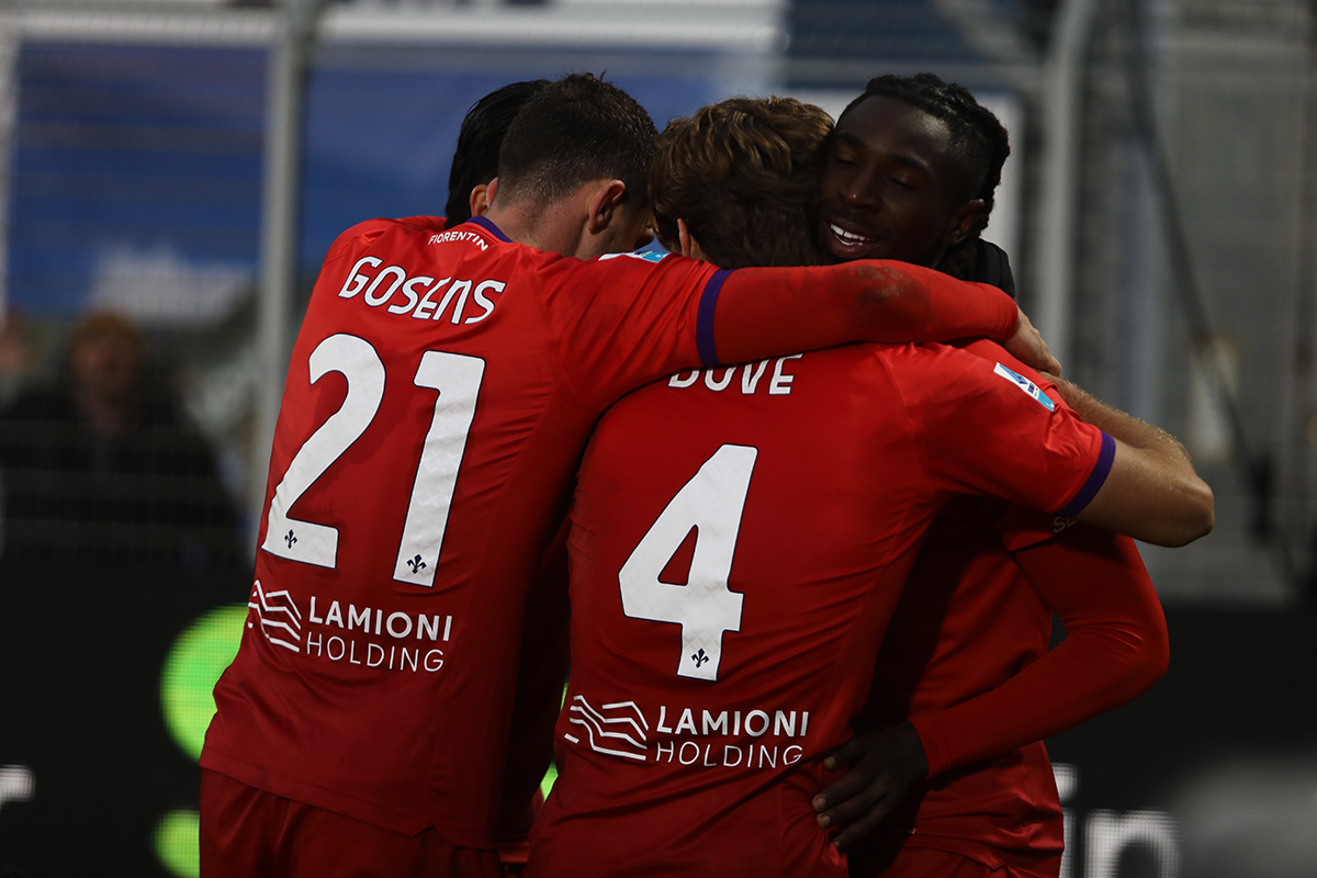 Gosens, Bove e Kean - Fiorentina