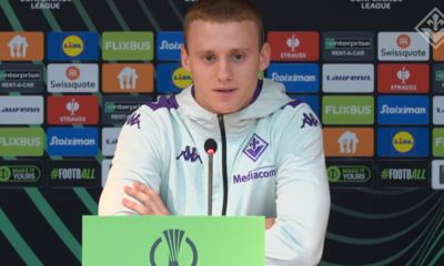 Pietro Comuzzo conferenza - Fiorentina