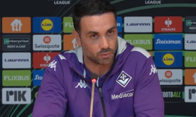Palladino in conferenza - Fiorentina