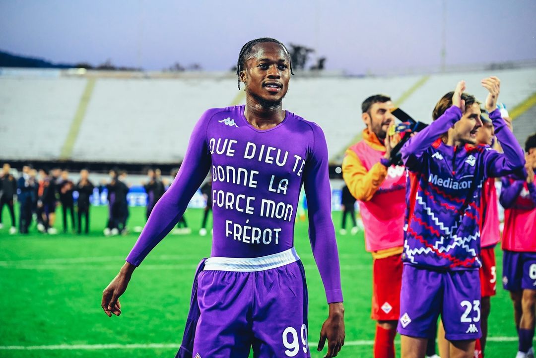 Kouame e la dedica a Ikoné