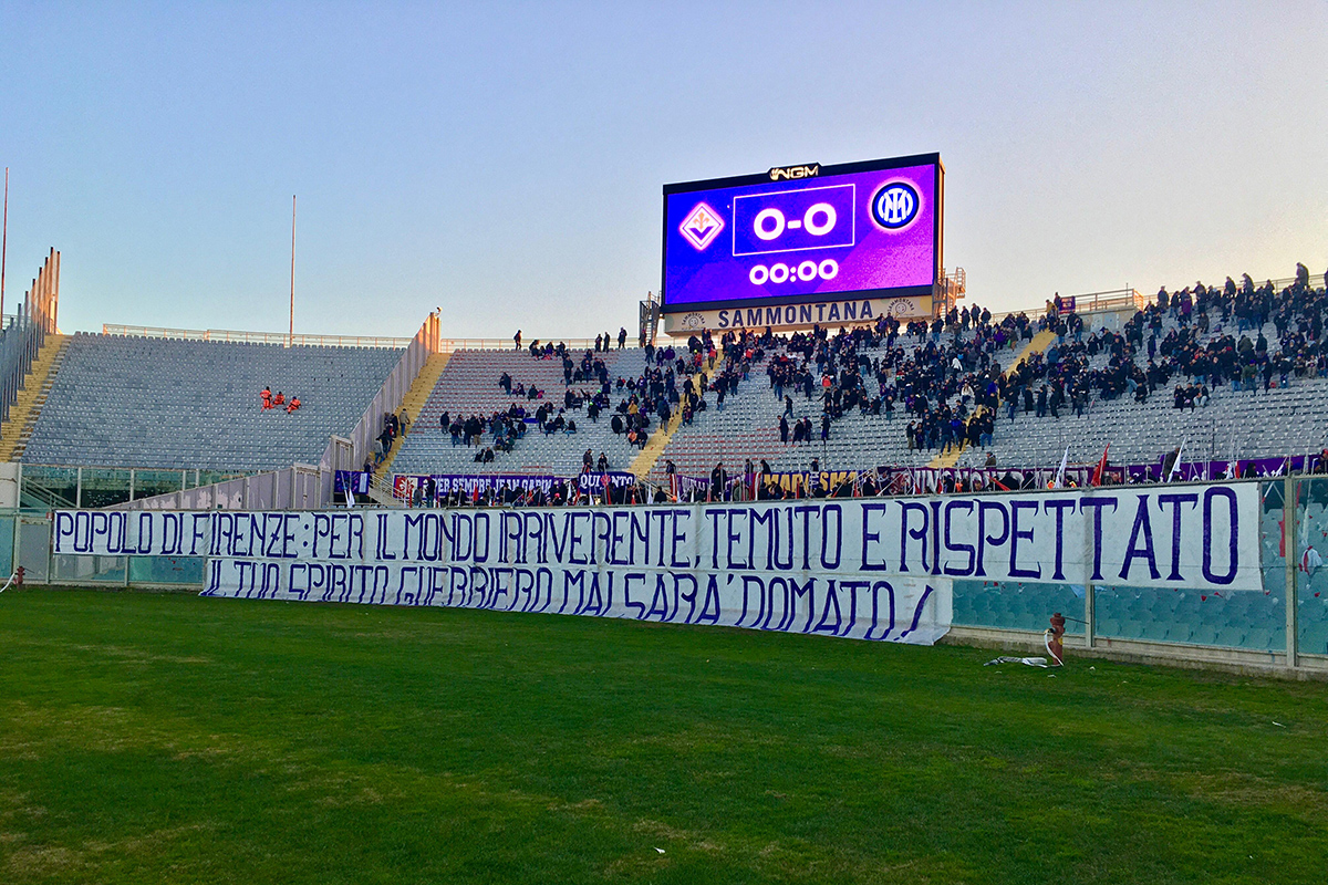 Fiorentina - Inter Curva Ferrovia