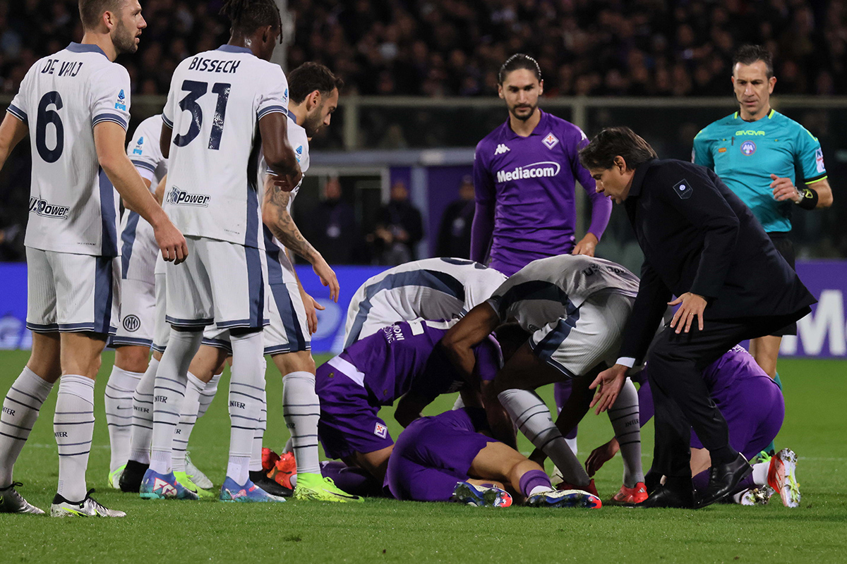 Malore Bove - Fiorentina