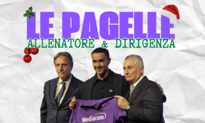 PAGELLONE DIRIGENZA E ALLENATORE Fiorentina