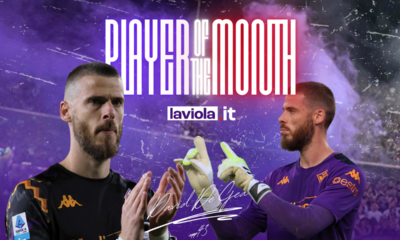 Player of the Month De Gea - Fiorentina