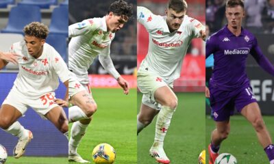 Caprini, Zaniolo, Beltran e Gudmundsson - Fiorentina