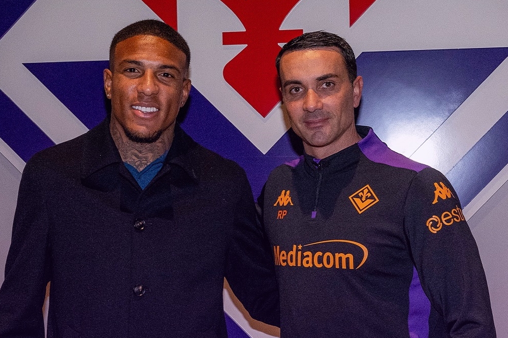 Raffaele Palladino e Folorunsho - Fiorentina