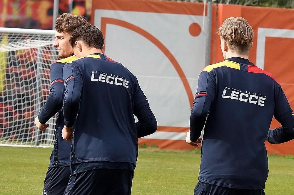 Lecce allenamento