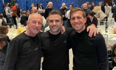 Dellapina con Giuseppe Rossi e Lupoli
