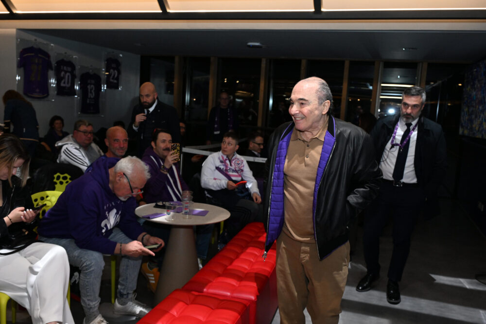 Rocco Commisso al Viola Park