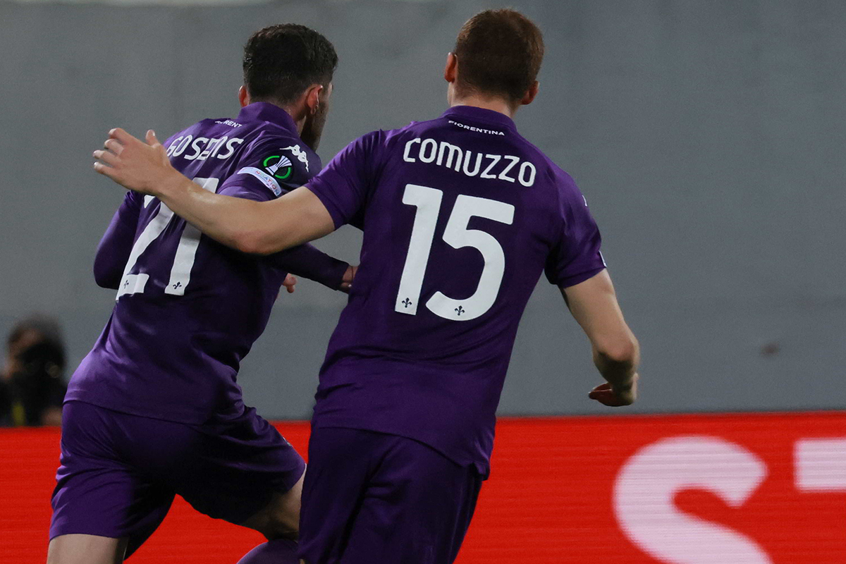 Comuzzo e Gosens -- Fiorentina