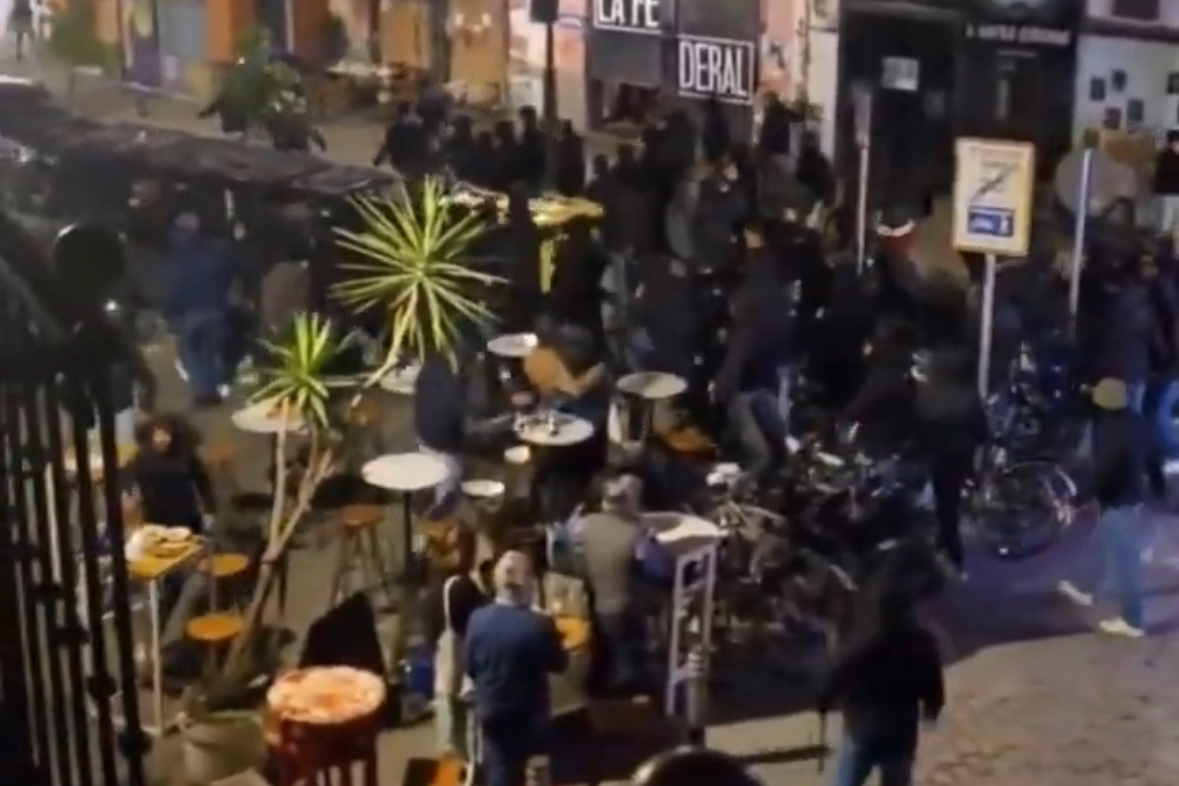 Scontri ultras Betis e Fiorentina