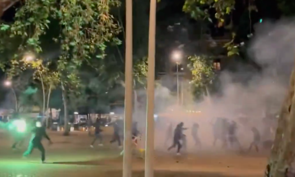 Scontri ultras Betis-Fiorentina a siviglia