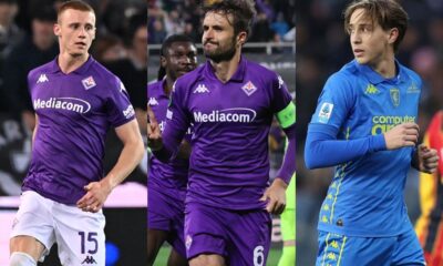 Comuzzo, Ranieri e Fazzini - Fiorentina