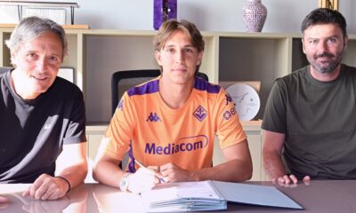 Jacopo Fazzini, Goretti e Alessandro Ferrari- Fiorentina