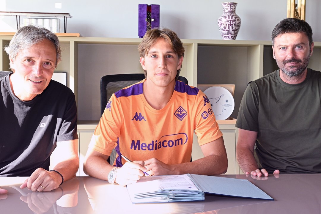 Jacopo Fazzini, Goretti e Alessandro Ferrari- Fiorentina