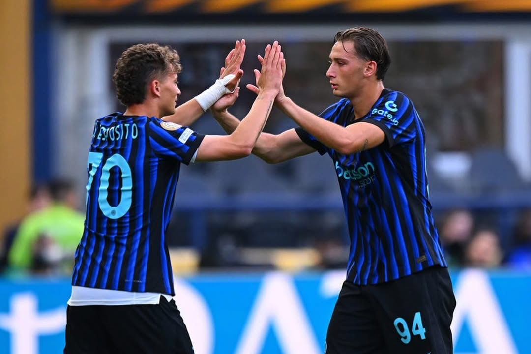 Francesco Pio e Sebastiano Esposito - Inter
