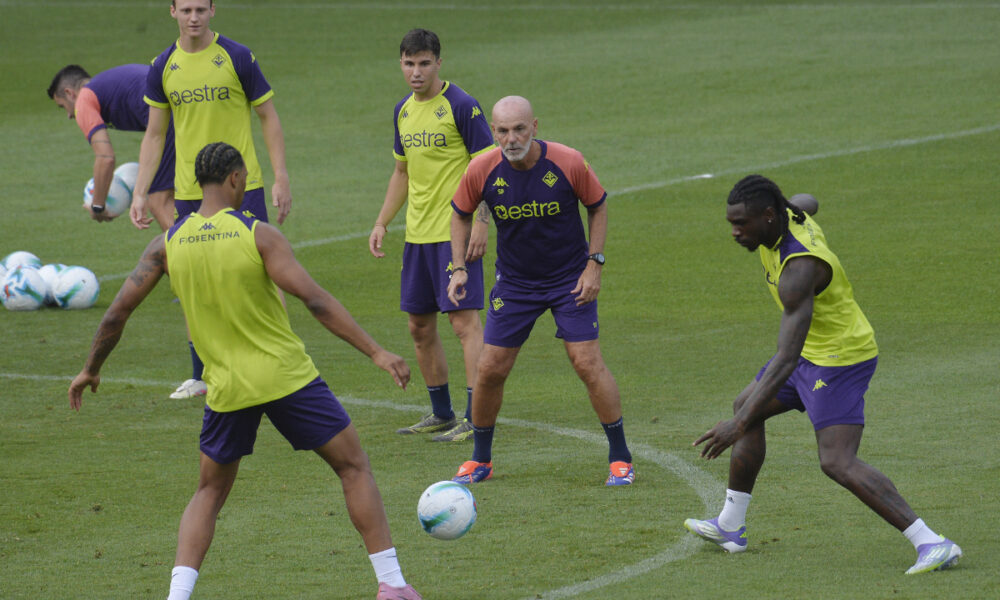 Stefano Pioli, Ndour e Kean - Fiorentina