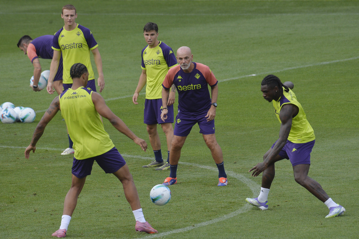 Stefano Pioli, Ndour e Kean - Fiorentina