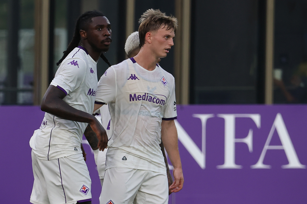 Kean e Gudmundsson Fiorentina
