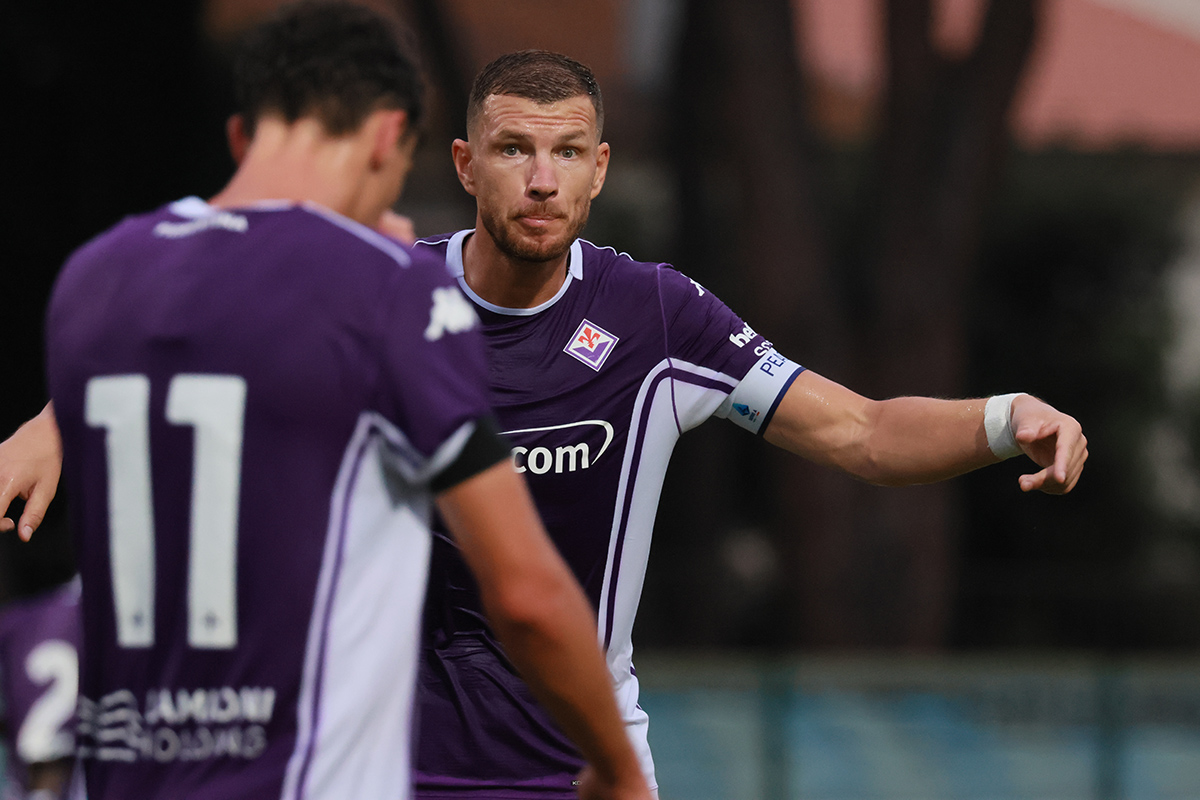 Dzeko Fiorentina