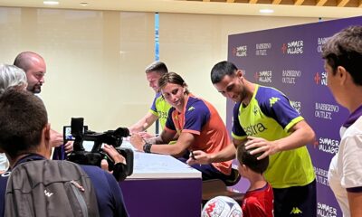 Sessione autografi Martinelli, Gosens e Mandragora