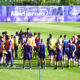 Allenamento Fiorentina viola Park