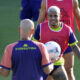 Allenamento Fiorentina viola Park Dodo e Pioli