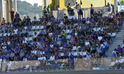 Allenamento Fiorentina viola Park Tifosi