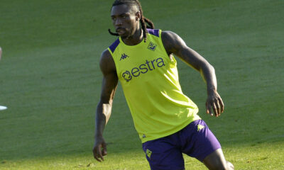 Allenamento Fiorentina viola Park Kean