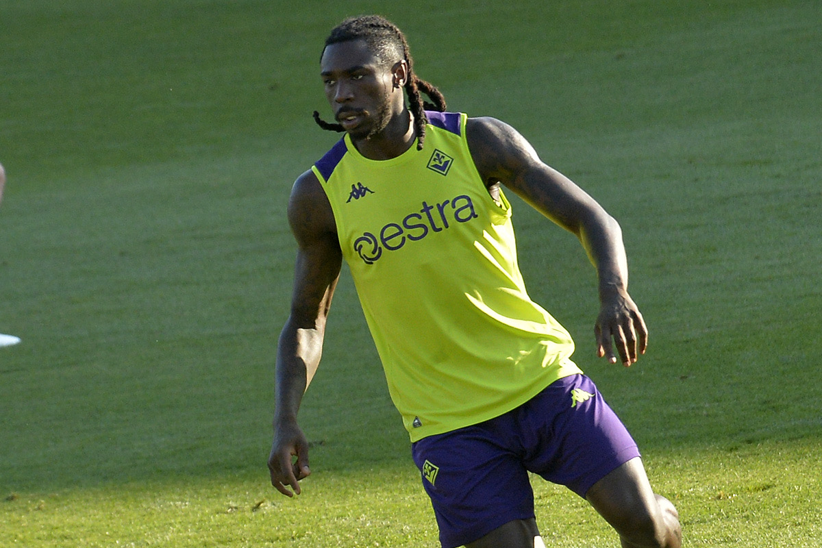 Allenamento Fiorentina viola Park Kean