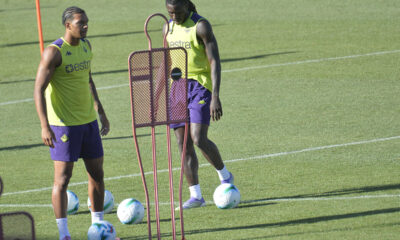 Allenamento Fiorentina - Kean e ndour