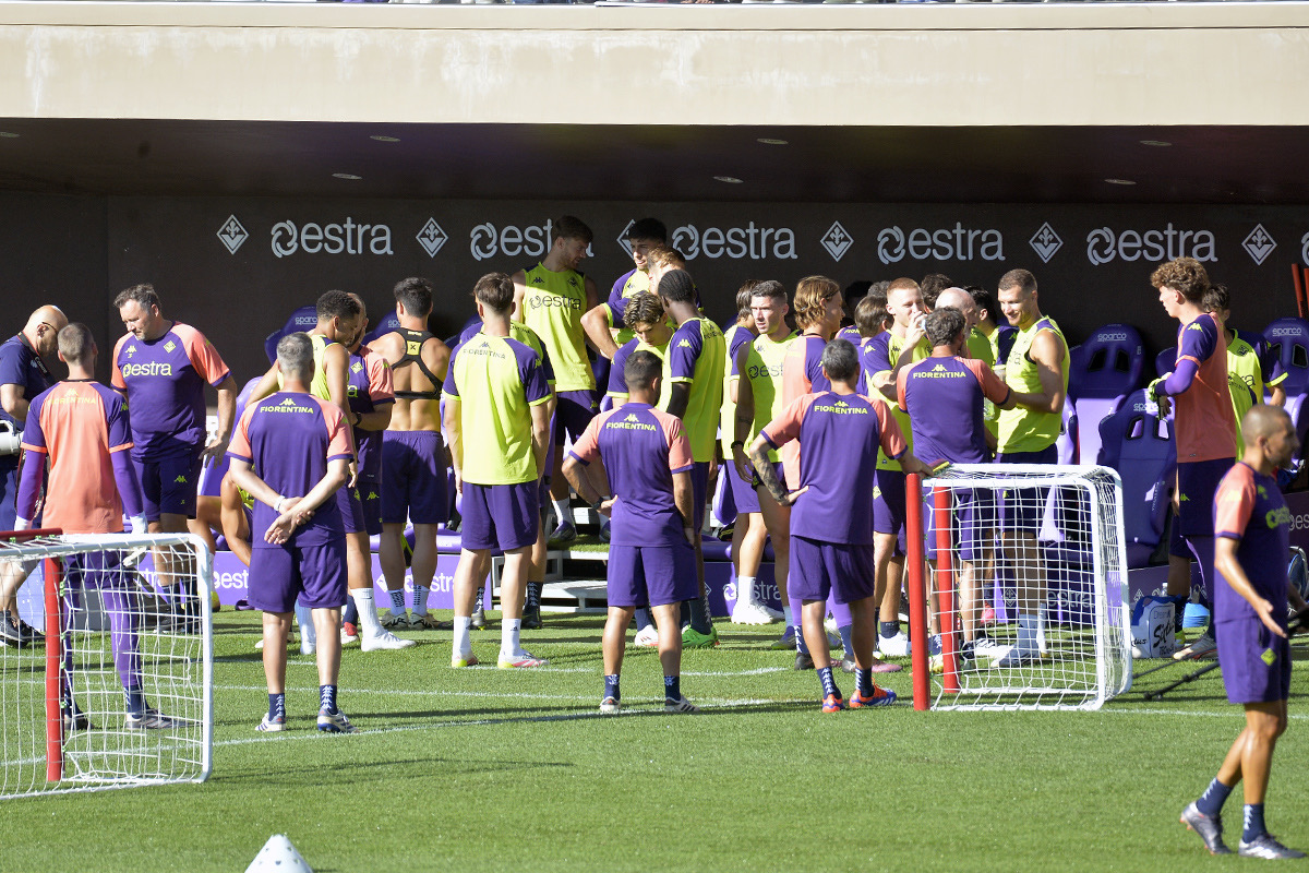 Allenamento Fiorentina