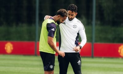 Matheus Cunha e Ruben Amorim - Manchester United
