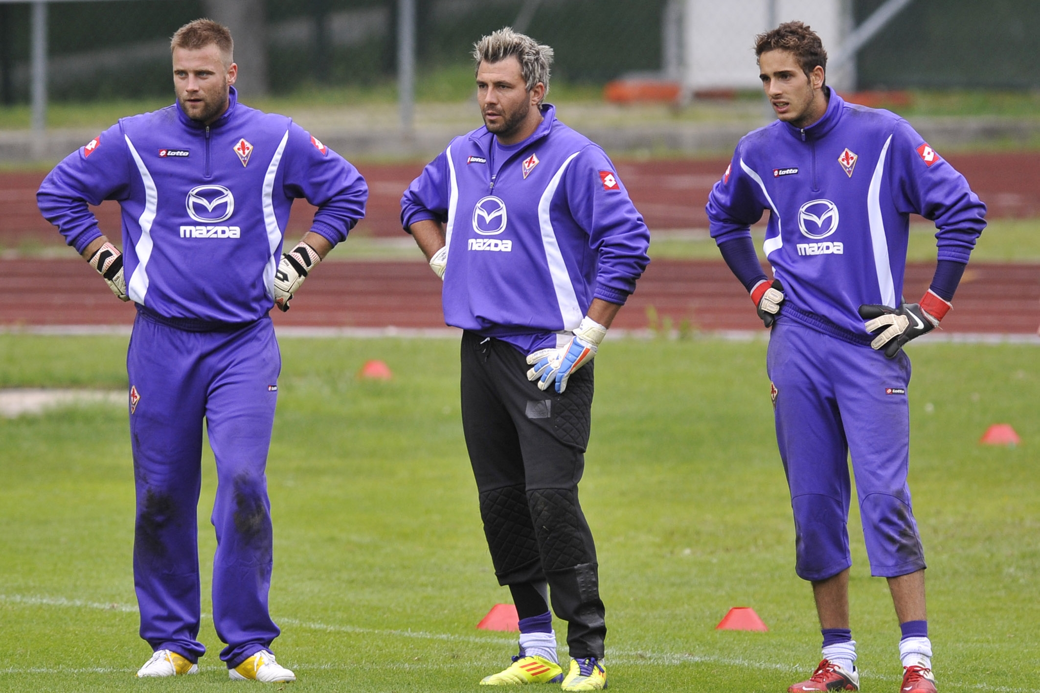 Boruc, Frey e Lezzerini - Fiorentina