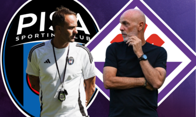 Alberto Gilardino e Stefano Pioli - Fiorentina Pisa