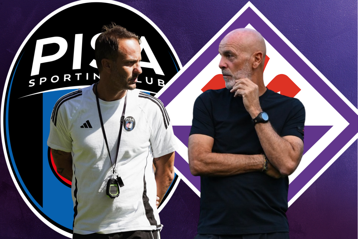 Alberto Gilardino e Stefano Pioli - Fiorentina Pisa