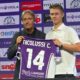 Hans Nicolussi Caviglia e Alessandro Ferrari Fiorentina