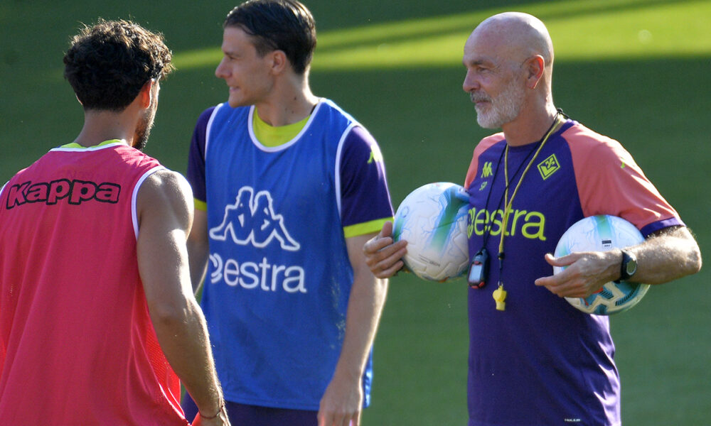 Pioli, Fagioli e Pablo Marì - Fiorentina