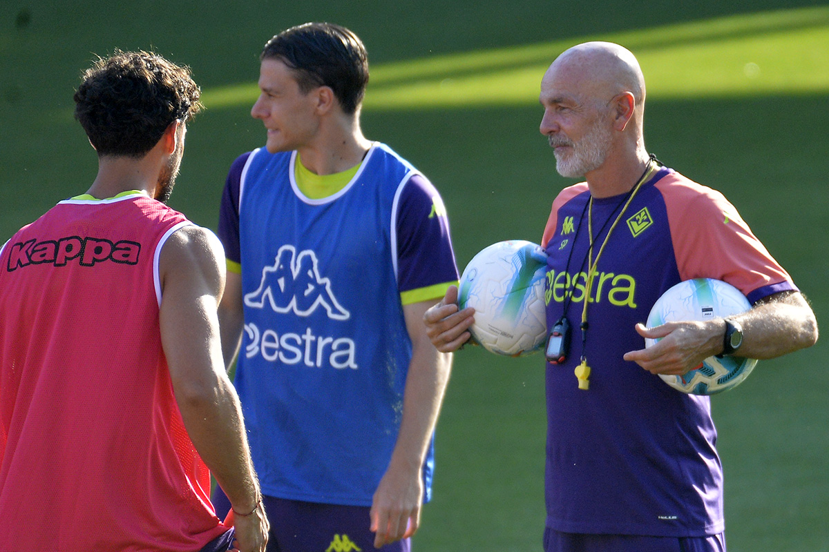 Pioli, Fagioli e Pablo Marì - Fiorentina