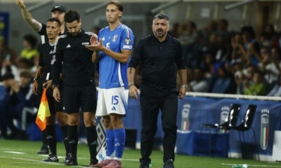 Gattuso e Pio Esposito Italia Nazionale