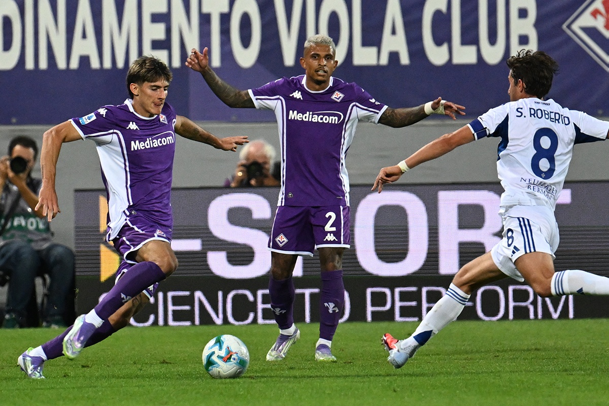 Fiorentina-Como - Dodo e Fortini